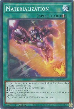 Materialization [MP25-EN322] - 2025 Mega-Pack 1st Edition - Common / Short Print - Trinity Hobby