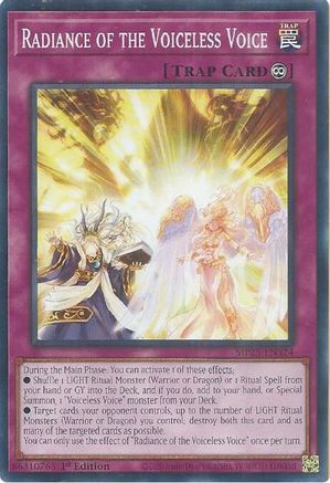 Radiance of the Voiceless Voice [MP25-EN324] - 2025 Mega-Pack 1st Edition - Common / Short Print - Trinity Hobby