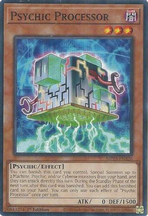 Psychic Processor [MP25-EN326] - 2025 Mega-Pack 1st Edition - Common / Short Print - Trinity Hobby