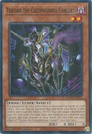 Tricorn the Cacophonous Concert [MP25-EN331] - 2025 Mega-Pack 1st Edition - Common / Short Print - Trinity Hobby