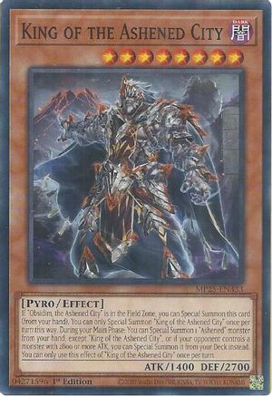 King of the Ashened City [MP25-EN333] - 2025 Mega-Pack 1st Edition - Common / Short Print - Trinity Hobby