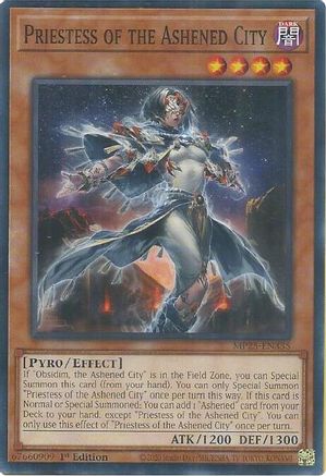 Priestess of the Ashened City [MP25-EN335] - 2025 Mega-Pack 1st Edition - Common / Short Print - Trinity Hobby