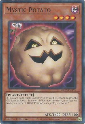 Mystic Potato [MP25-EN339] - 2025 Mega-Pack 1st Edition - Common / Short Print - Trinity Hobby