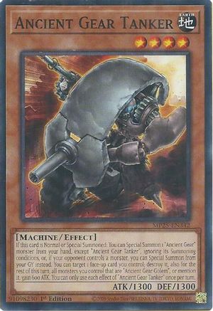 Ancient Gear Tanker [MP25-EN342] - 2025 Mega-Pack 1st Edition - Common / Short Print - Trinity Hobby