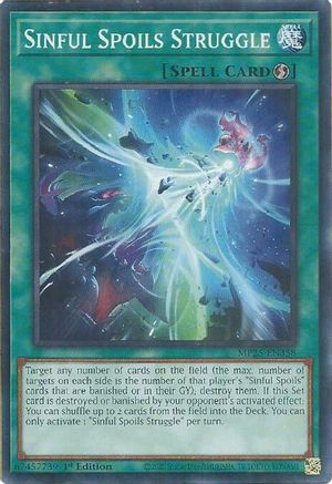 Sinful Spoils Struggle [MP25-EN358] - 2025 Mega-Pack 1st Edition - Common / Short Print - Trinity Hobby