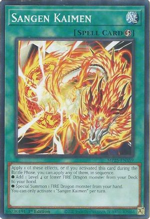 Sangen Kaimen [MP25-EN359] - 2025 Mega-Pack 1st Edition - Common / Short Print - Trinity Hobby