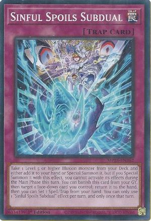 Sinful Spoils Subdual [MP25-EN362] - 2025 Mega-Pack 1st Edition - Common / Short Print - Trinity Hobby