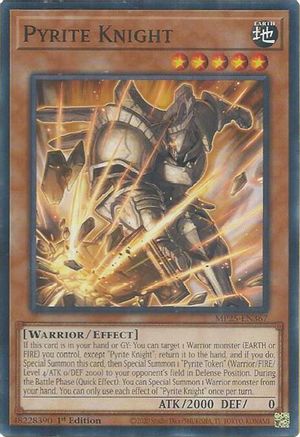 Pyrite Knight [MP25-EN367] - 2025 Mega-Pack 1st Edition - Common / Short Print - Trinity Hobby