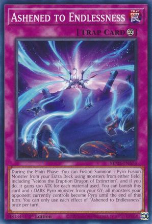 Ashened to Endlessness [MP25-EN376] - 2025 Mega-Pack 1st Edition - Common / Short Print - Trinity Hobby