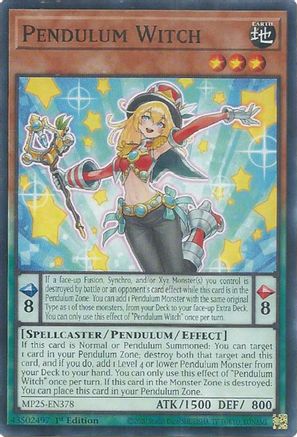 Pendulum Witch [MP25-EN378] - 2025 Mega-Pack 1st Edition - Common / Short Print - Trinity Hobby