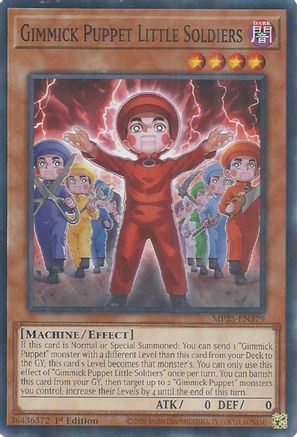 Gimmick Puppet Little Soldiers [MP25-EN379] - 2025 Mega-Pack 1st Edition - Common / Short Print - Trinity Hobby