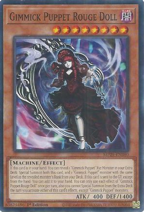 Gimmick Puppet Rouge Doll [MP25-EN380] - 2025 Mega-Pack 1st Edition - Common / Short Print - Trinity Hobby