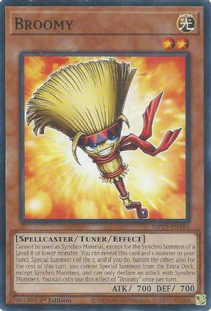 Broomy [MP25-EN385] - 2025 Mega-Pack 1st Edition - Common / Short Print - Trinity Hobby