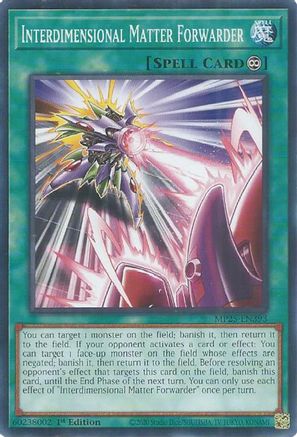Interdimensional Matter Forwarder [MP25-EN393] - 2025 Mega-Pack 1st Edition - Common / Short Print - Trinity Hobby