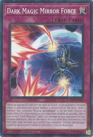 Dark Magic Mirror Force [MP25-EN394] - 2025 Mega-Pack 1st Edition - Common / Short Print - Trinity Hobby