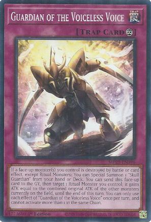 Guardian of the Voiceless Voice [MP25-EN396] - 2025 Mega-Pack 1st Edition - Common / Short Print - Trinity Hobby