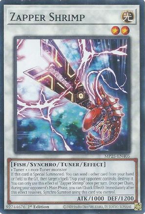 Zapper Shrimp [MP25-EN405] - 2025 Mega-Pack 1st Edition - Common / Short Print - Trinity Hobby