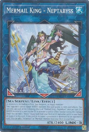 Mermail King - Neptabyss [MP25-EN415] - 2025 Mega-Pack 1st Edition - Common / Short Print - Trinity Hobby