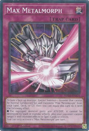 Max Metalmorph [MP25-EN424] - 2025 Mega-Pack 1st Edition - Common / Short Print - Trinity Hobby