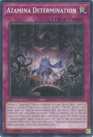 Azamina Determination [MP25-EN426] - 2025 Mega-Pack 1st Edition - Common / Short Print - Trinity Hobby