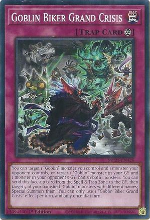 Goblin Biker Grand Crisis [MP25-EN428] - 2025 Mega-Pack 1st Edition - Common / Short Print - Trinity Hobby