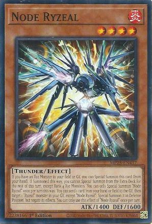 Node Ryzeal [MP25-EN437] - 2025 Mega-Pack 1st Edition - Common / Short Print - Trinity Hobby