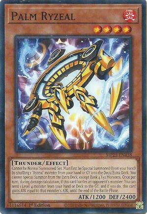 Palm Ryzeal [MP25-EN438] - 2025 Mega-Pack 1st Edition - Common / Short Print - Trinity Hobby