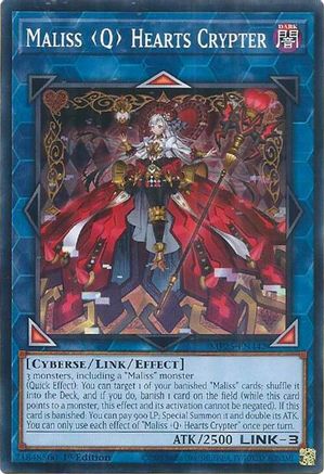 Maliss Q Hearts Crypter [MP25-EN442] - 2025 Mega-Pack 1st Edition - Common / Short Print - Trinity Hobby