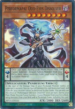 Performapal Odd-Eyes Dissolver [MP25-EN446] - 2025 Mega-Pack 1st Edition - Common / Short Print - Trinity Hobby