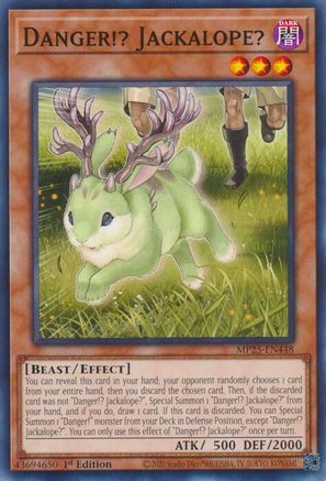 Danger!? Jackalope? [MP25-EN448] - 2025 Mega-Pack 1st Edition - Common / Short Print - Trinity Hobby