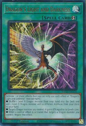 Dragon's Light and Darkness [MP25-EN226] - 2025 Mega-Pack 1st Edition - Ultra Rare - Trinity Hobby
