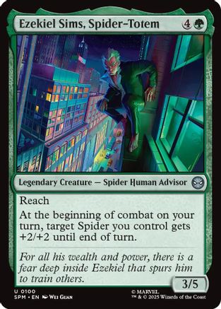 Ezekiel Sims, Spider-Totem  (SPM-100) - [Marvel's Spider-Man] - Trinity Hobby