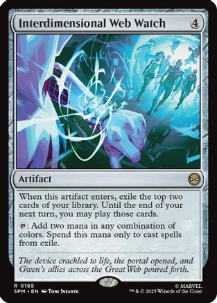 Interdimensional Web Watch  [Foil]  (SPM-165) - [Marvel's Spider-Man] - Trinity Hobby