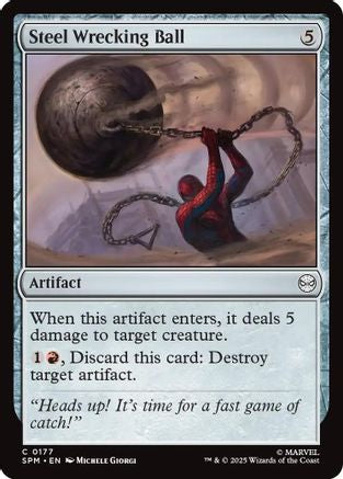 Steel Wrecking Ball  (SPM-177) - [Marvel's Spider-Man] - Trinity Hobby