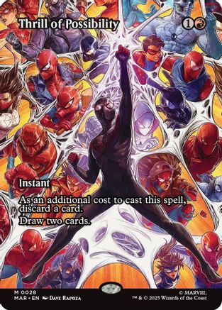 Thrill of Possibility (Borderless)  (MAR-028) - [Marvel Eternal-Legal] - Trinity Hobby