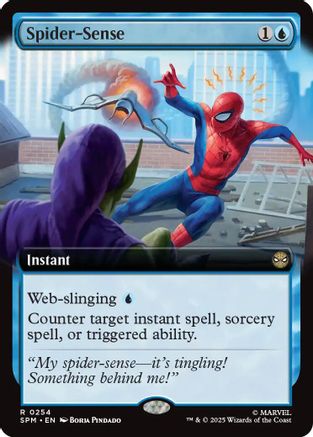 Spider-Sense (Extended Art)  (SPM-254) - [Marvel's Spider-Man] - Trinity Hobby