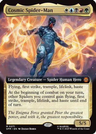 Cosmic Spider-Man (Extended Art)  (SPM-271) - [Marvel's Spider-Man] - Trinity Hobby