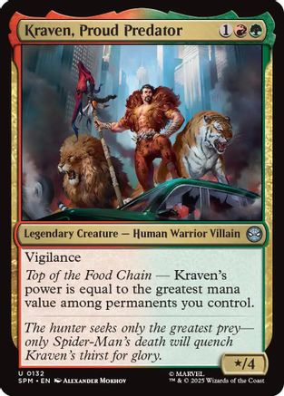 Kraven, Proud Predator  (SPM-132) - [Marvel's Spider-Man] - Trinity Hobby