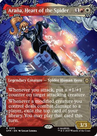 Araña, Heart of the Spider (Borderless)  (SPM-213) - [Marvel's Spider-Man] - Trinity Hobby