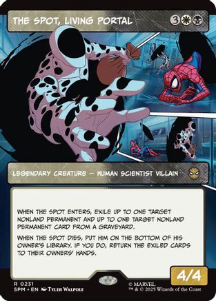 The Spot, Living Portal (Borderless)  [Foil]  (SPM-231) - [Marvel's Spider-Man] - Trinity Hobby