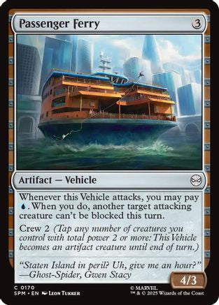 Passeneger Ferry  (SPM-170) - [Marvel's Spider-Man] - Trinity Hobby