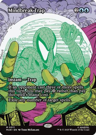 Mindbreak Trap (Borderless)  (MAR-011) - [Marvel Eternal-Legal] - Trinity Hobby