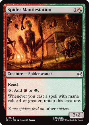 Spider Manifestation  [Foil]  (SPM-148) - [Marvel's Spider-Man] - Trinity Hobby