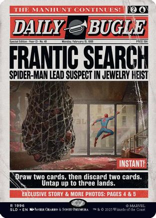 Frantic Search (1996)  (SLD-1996) - [Secret Lair Drop Series] - Trinity Hobby