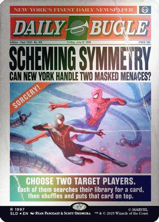 Scheming Symmetry (1997) (Rainbow Foil)  [Foil]  (SLD-1997) - [Secret Lair Drop Series] - Trinity Hobby
