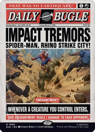 Impact Tremors (1999)  (SLD-1999) - [Secret Lair Drop Series] - Trinity Hobby