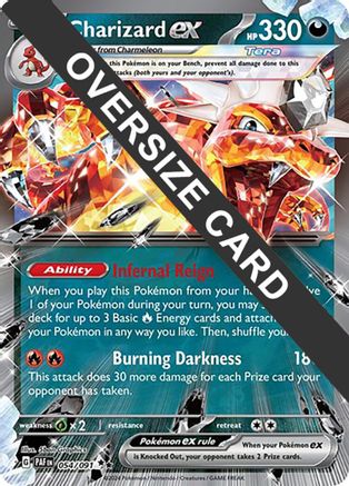 Charizard ex - 054/091  - (054/091) Holofoil [Jumbo Cards] - Trinity Hobby