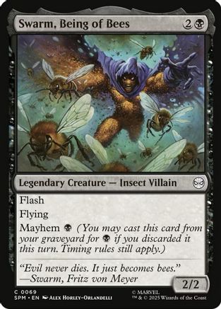 Swarm, Being of Bees  [Foil]  (SPM-069) - [Marvel's Spider-Man] - Trinity Hobby