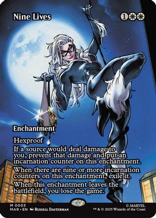 Nine Live (Borderless)  (MAR-003) - [Marvel Eternal-Legal] - Trinity Hobby