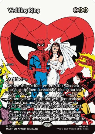 Wedding Ring (Borderless)  (MAR-007) - [Marvel Eternal-Legal] - Trinity Hobby